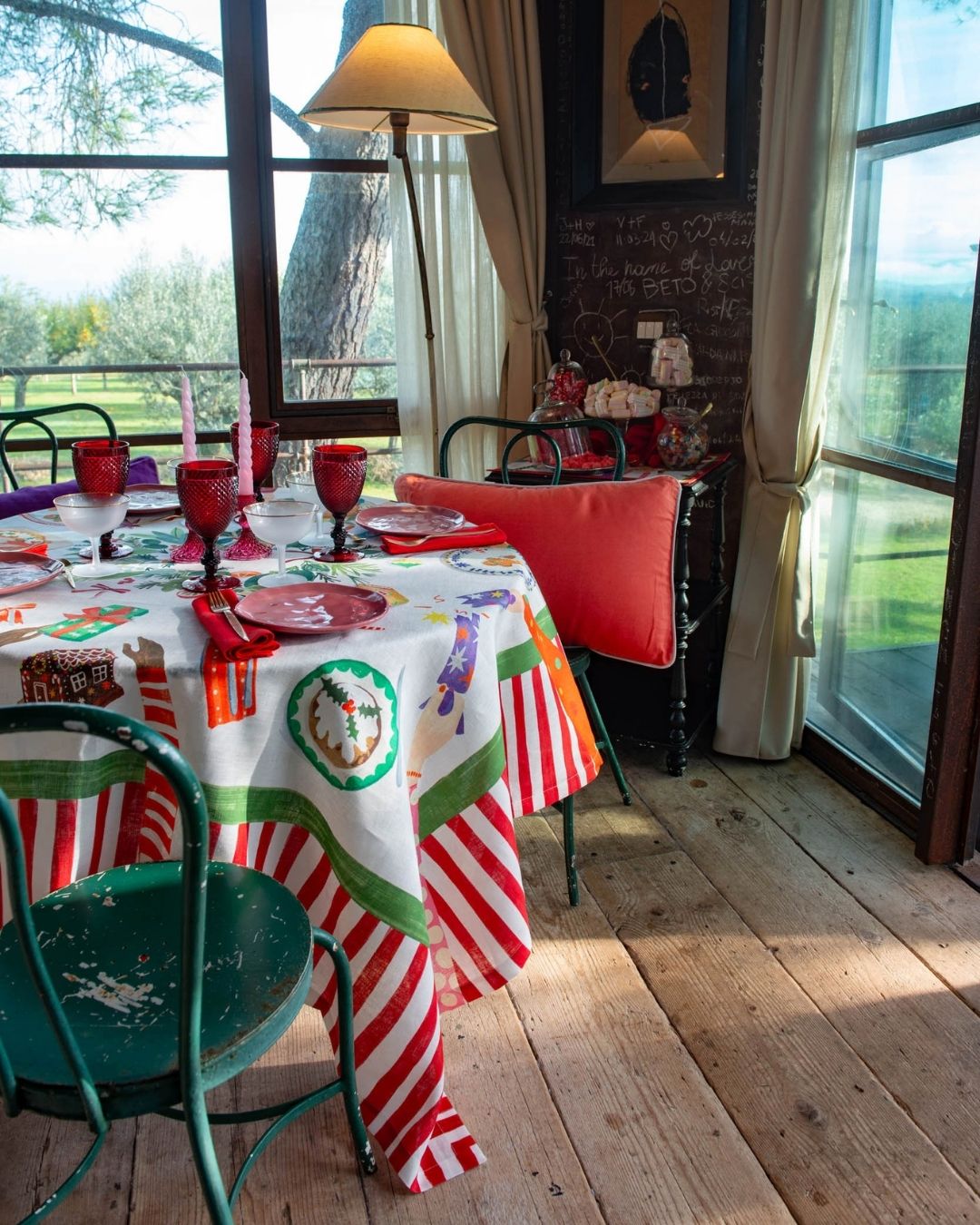 Hand on xmas - Tovaglia