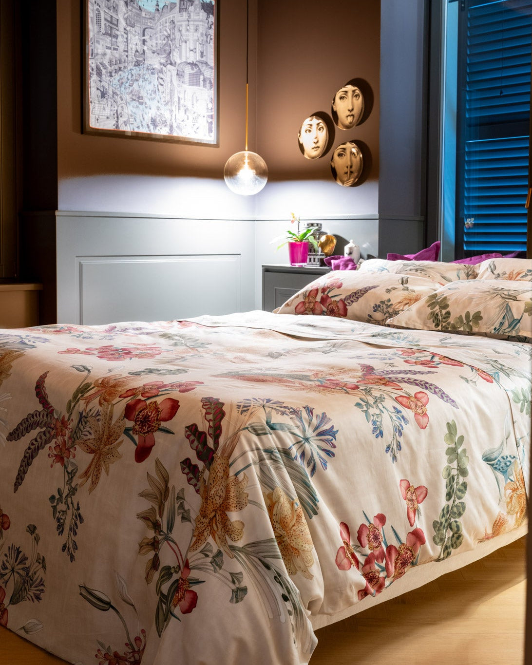 Eradea fiore grande - set lenzuola