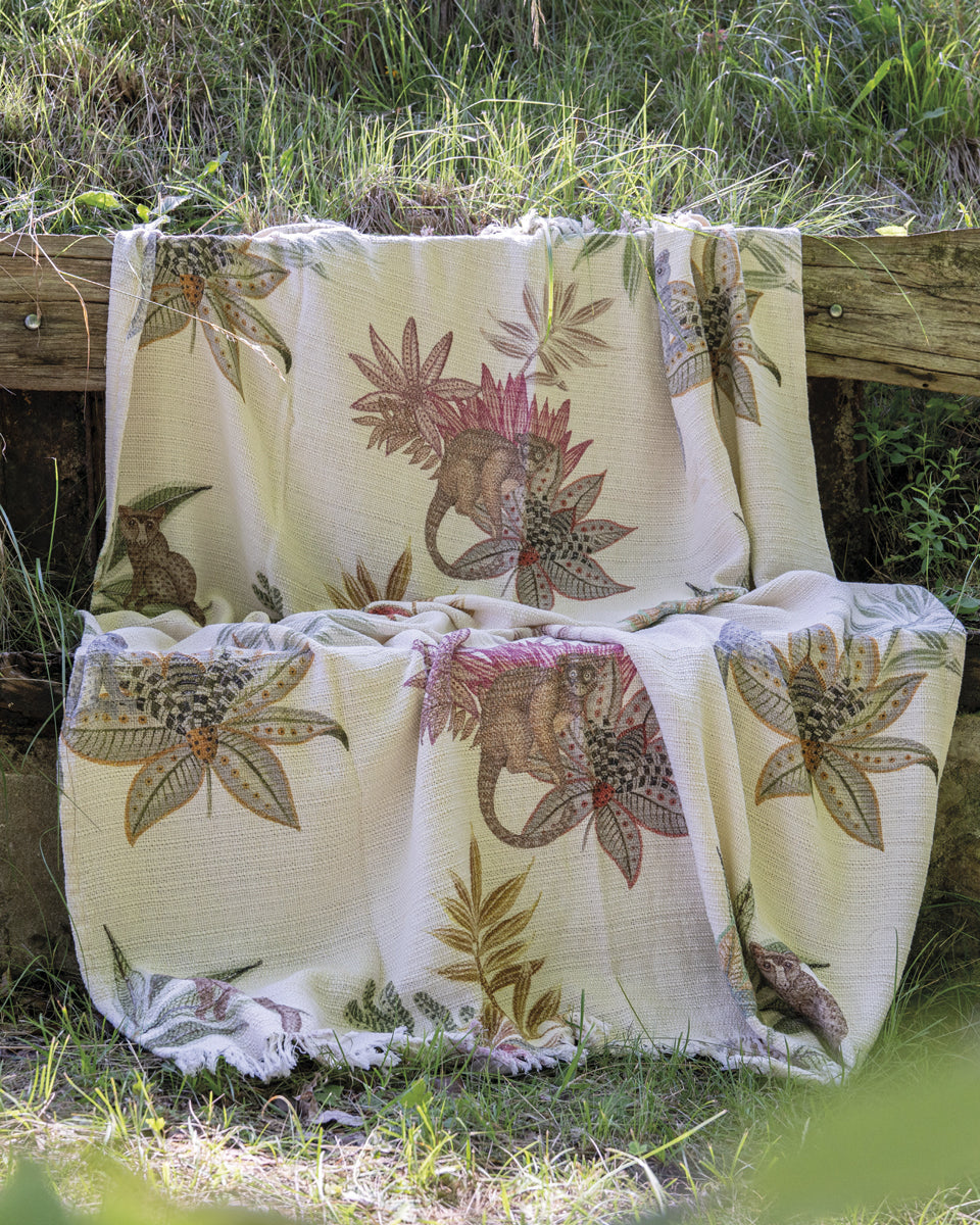 Munai crema - plaid