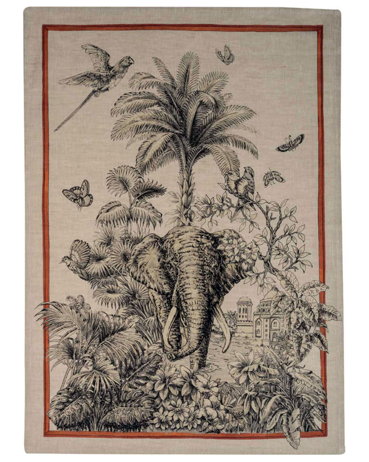 Tantra Elephant - Kitchen dishcloth