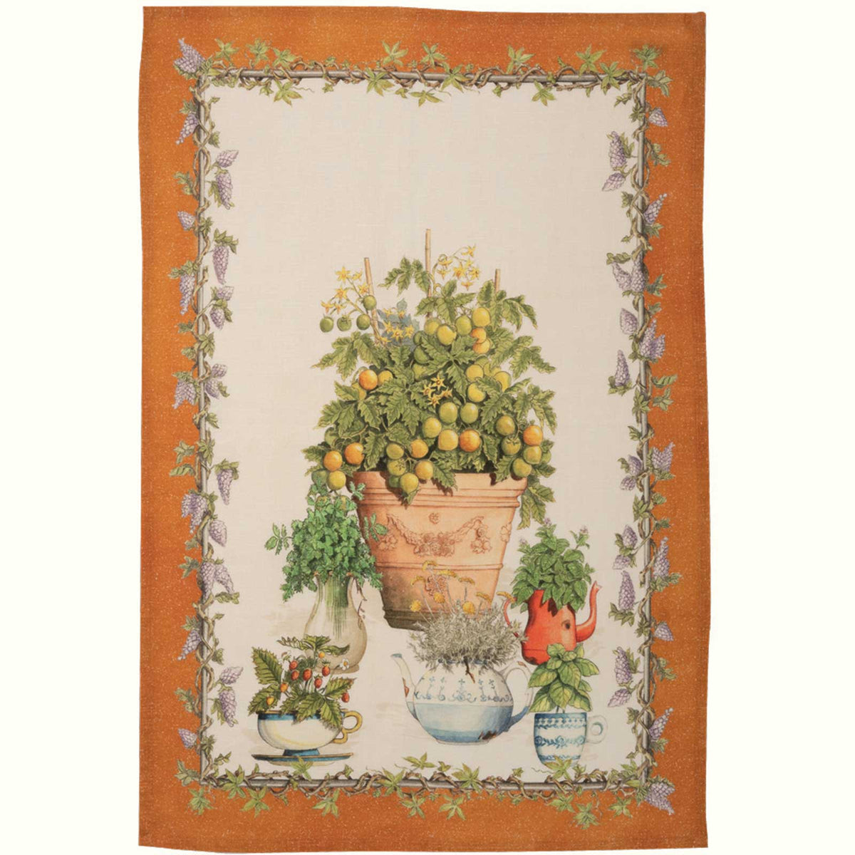 Balcon potag arancio - Canovaccio da cucina