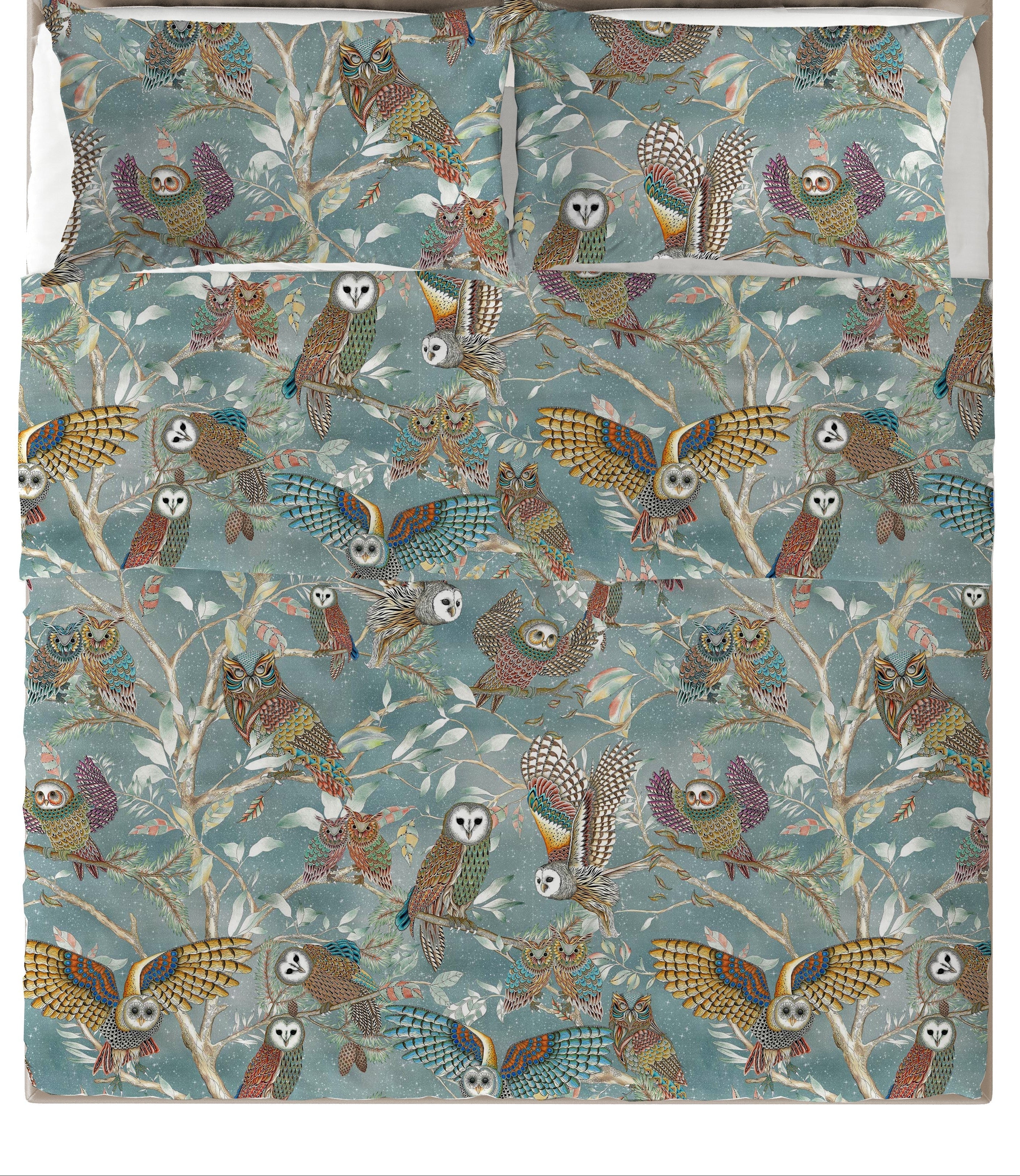 Bubo gufo - set lenzuola