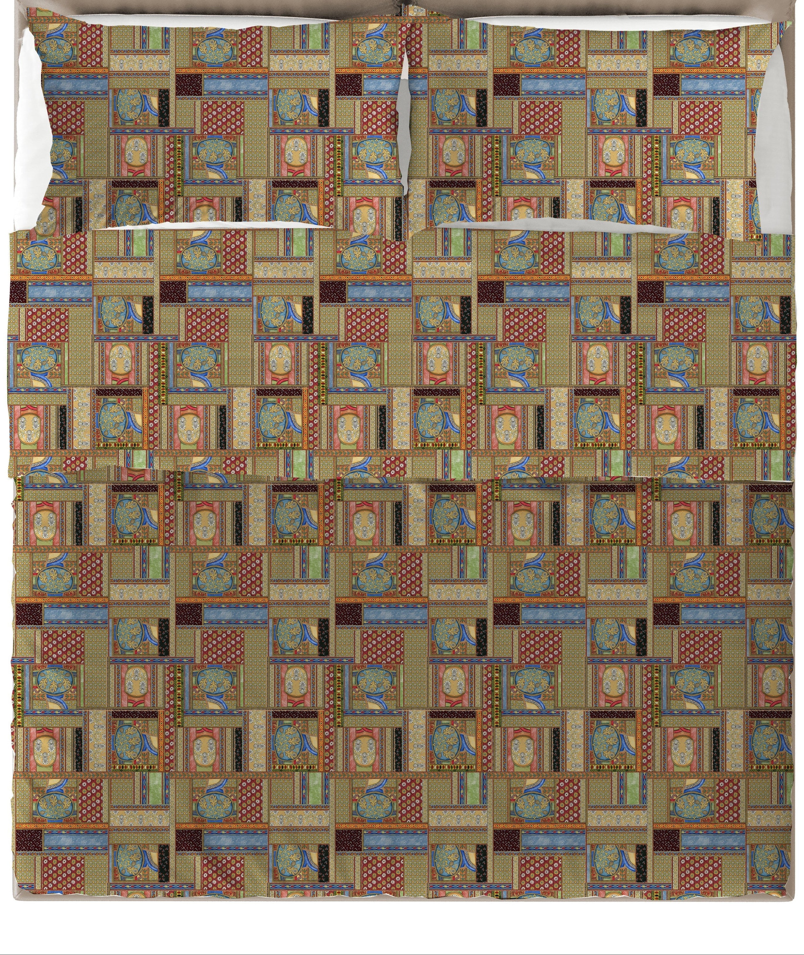 Paseo patchwork - set lenzuola