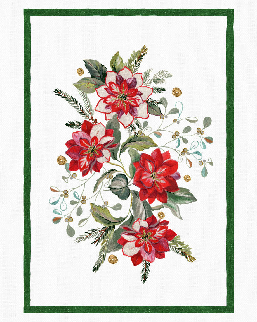 Etoile flowers - Kitchen tea towel