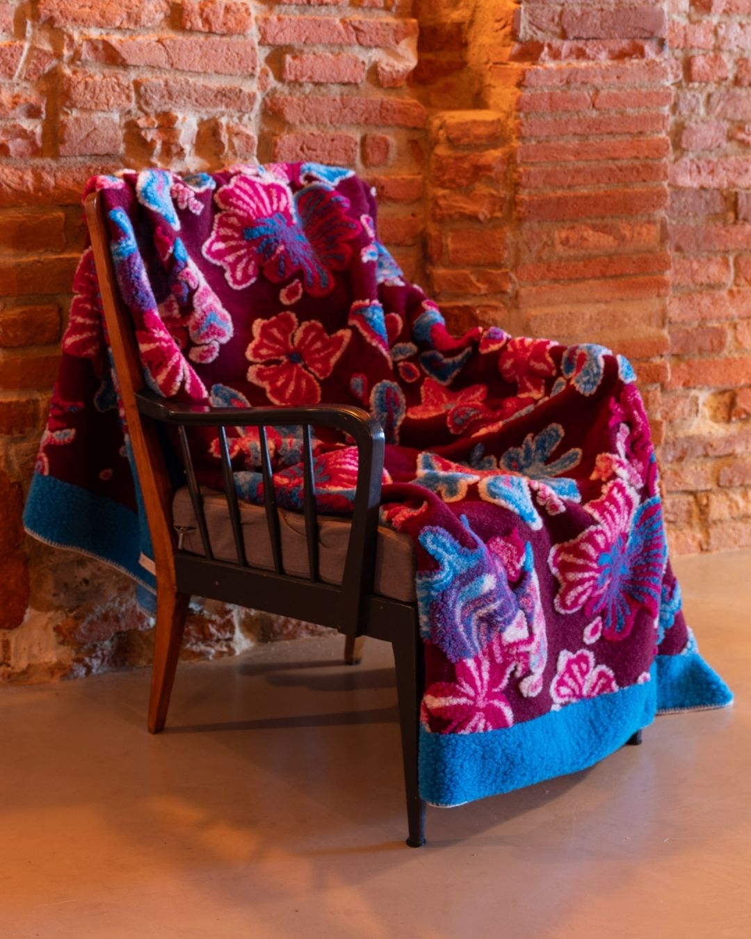 Caleido - boiled wool throw