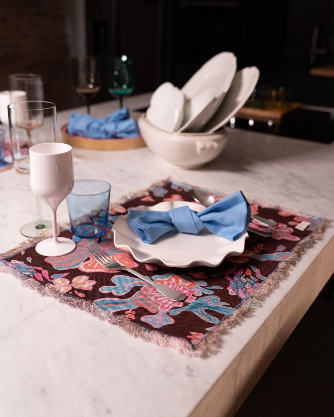 Caleido linen - set of two placemats