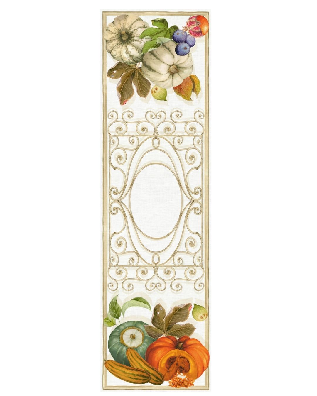 Cenerentola crema - Runner da tavolo