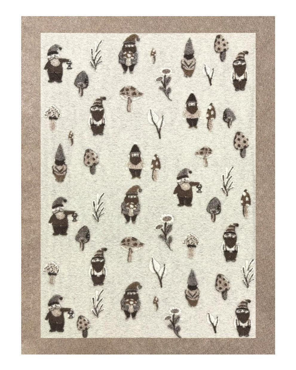 Memolo - plaid in lana cotta