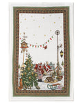 Natalis claus canovaccio da cucina