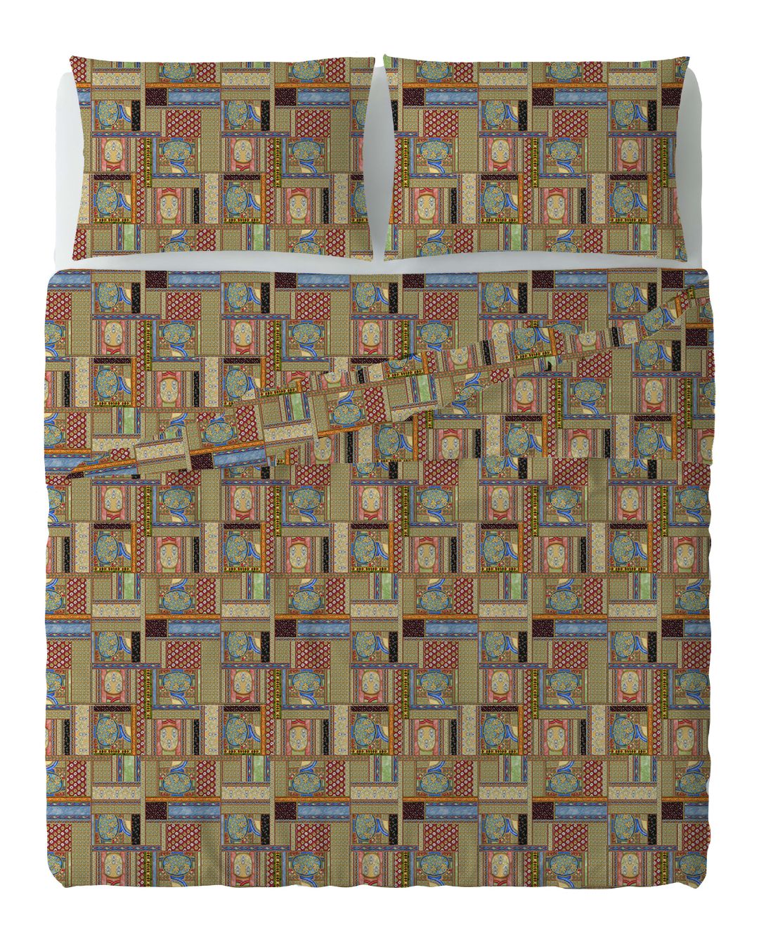 Paseo patchwork - set lenzuola