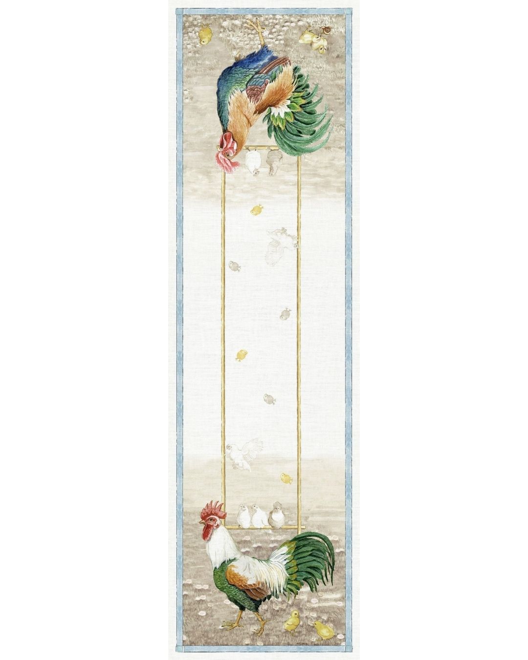 Rooster crema - Runner da tavolo