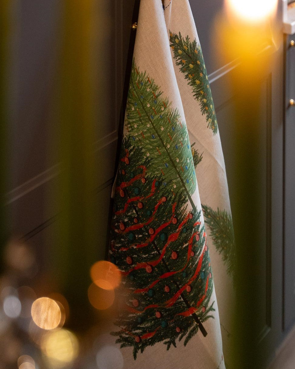 Strofinaccio di Natale | Tessitura Toscana