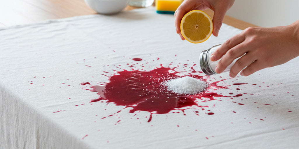 Macchie di vino rosso sulla tovaglia: come eliminarle? | Tessitura Toscana