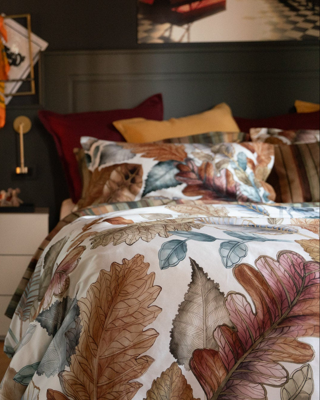 Foliage foglie - set lenzuola