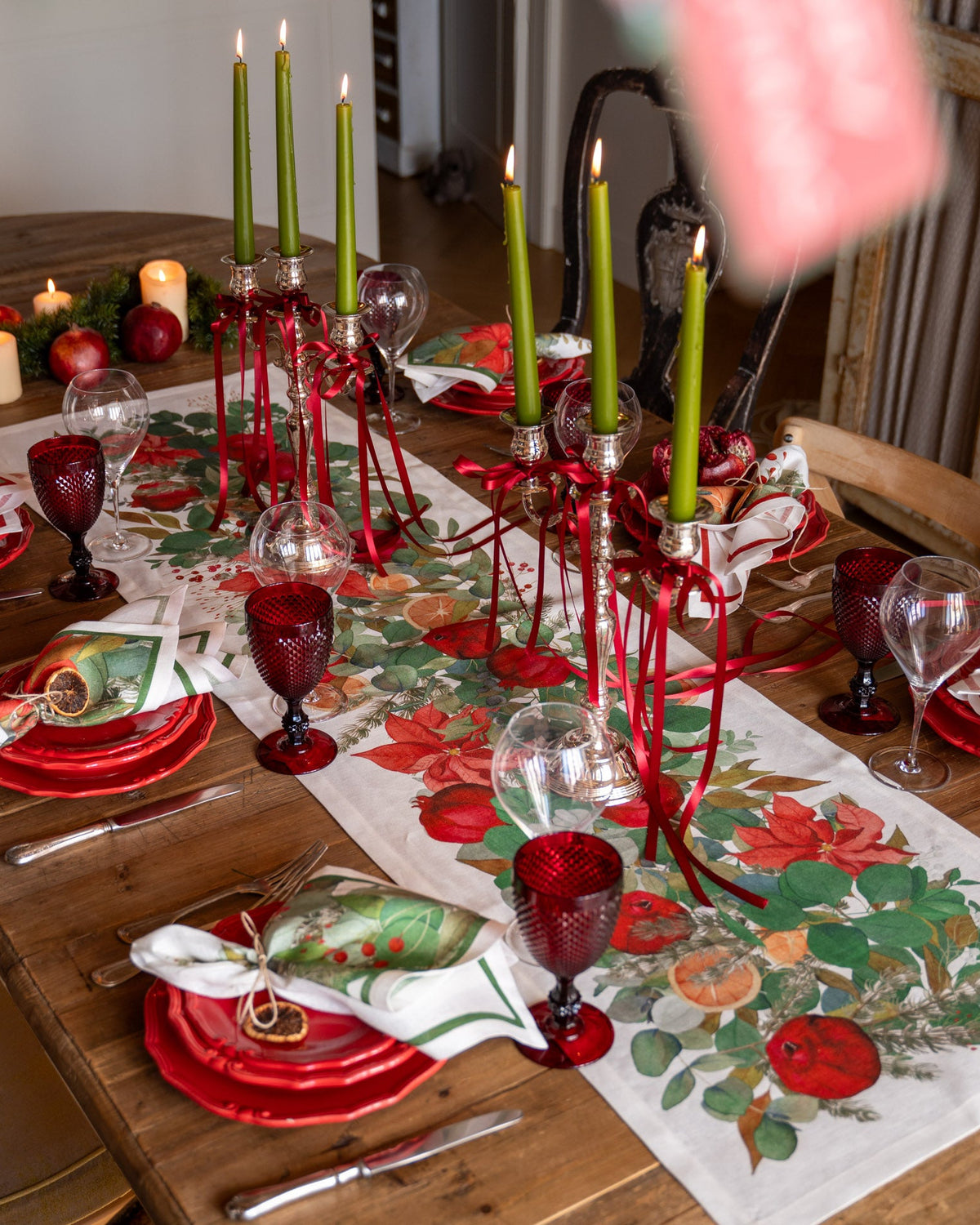 Garland glee rosso - Runner da tavolo