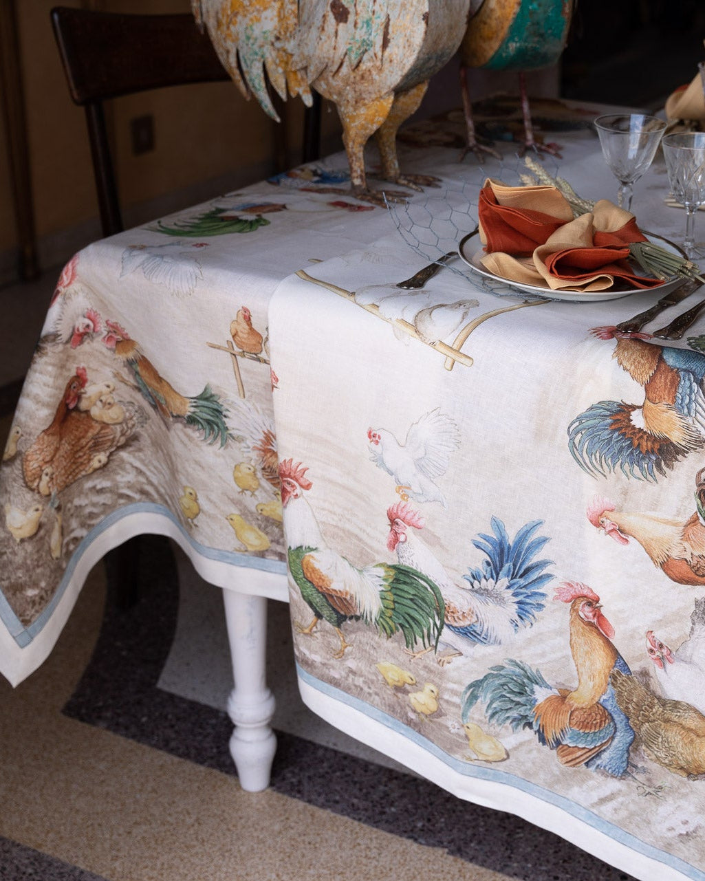 Rooster crema - Tovaglia
