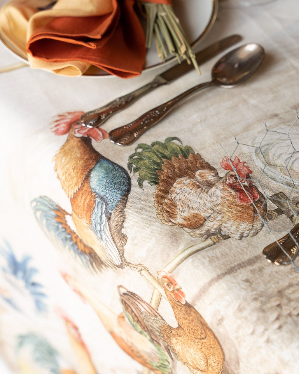 Rooster crema - Tovaglia