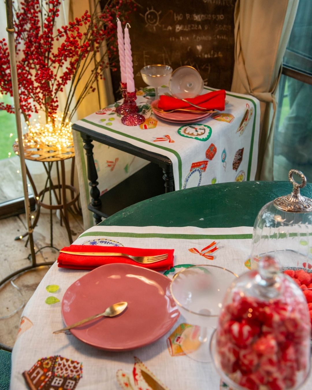 Hand on xmas - Runner da tavolo