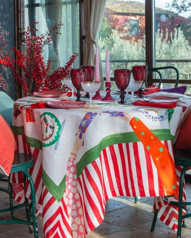 Hand on xmas - Tovaglia