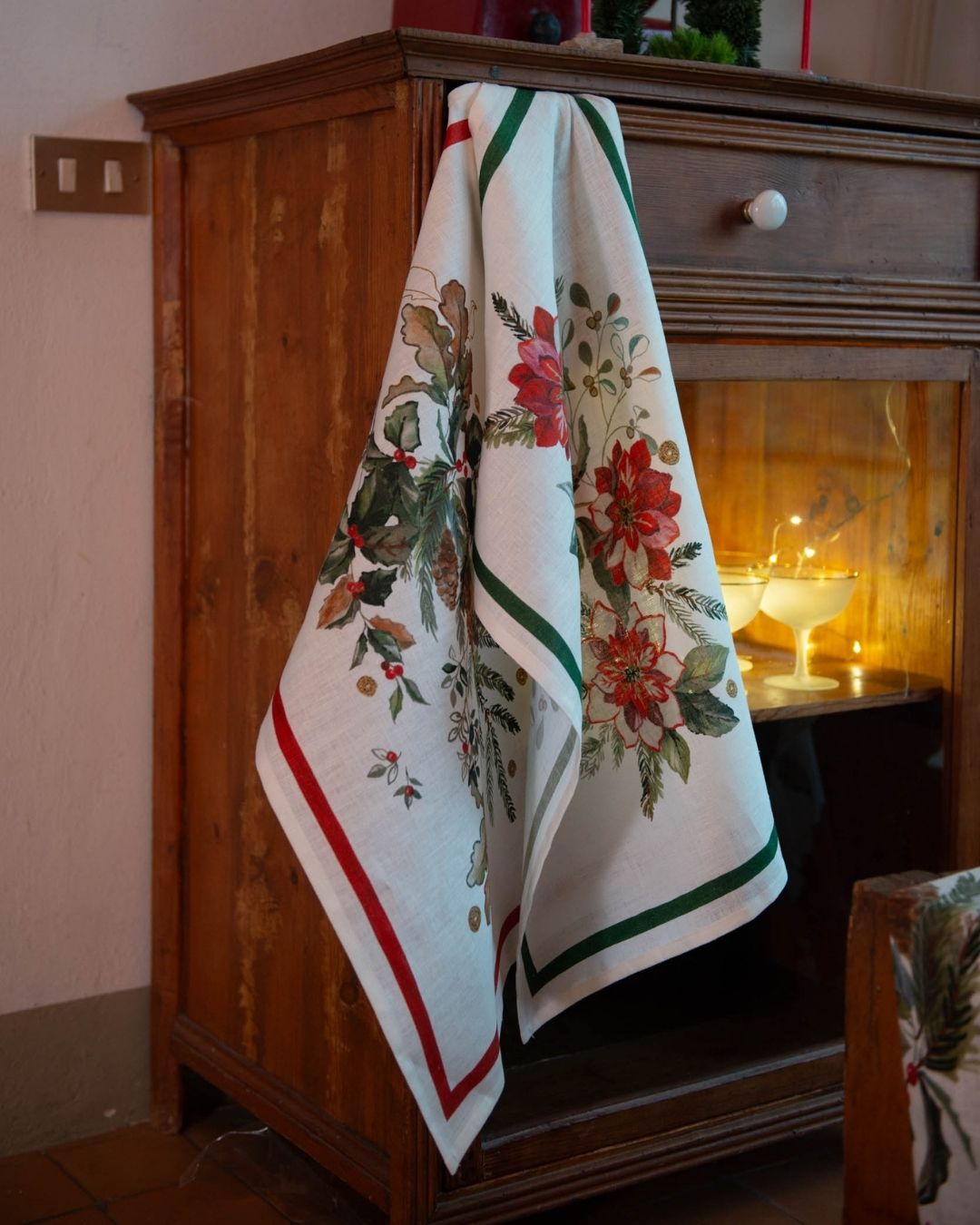 Etoile fiori - Canovaccio da cucina