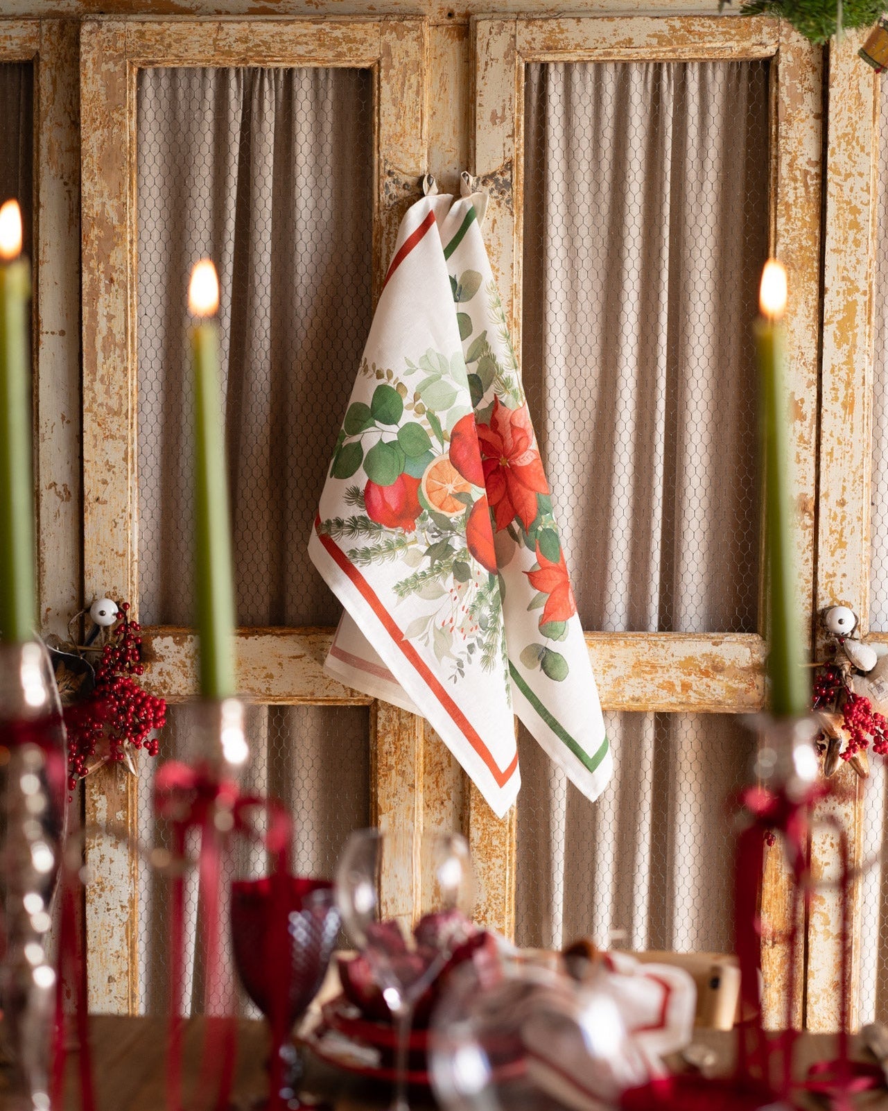 Garland glee rosso - Canovaccio da cucina