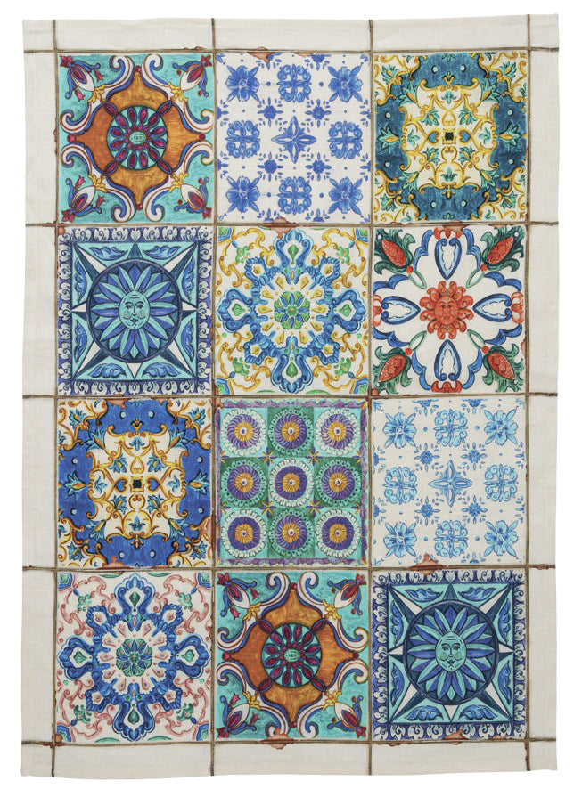 Camastra blu - Canovaccio da cucina