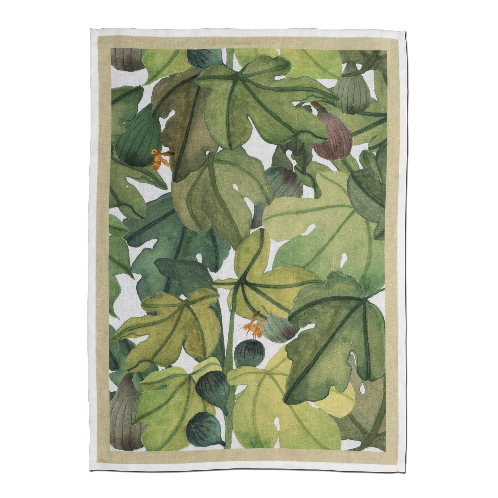 Ficus verde - Canovaccio da cucina