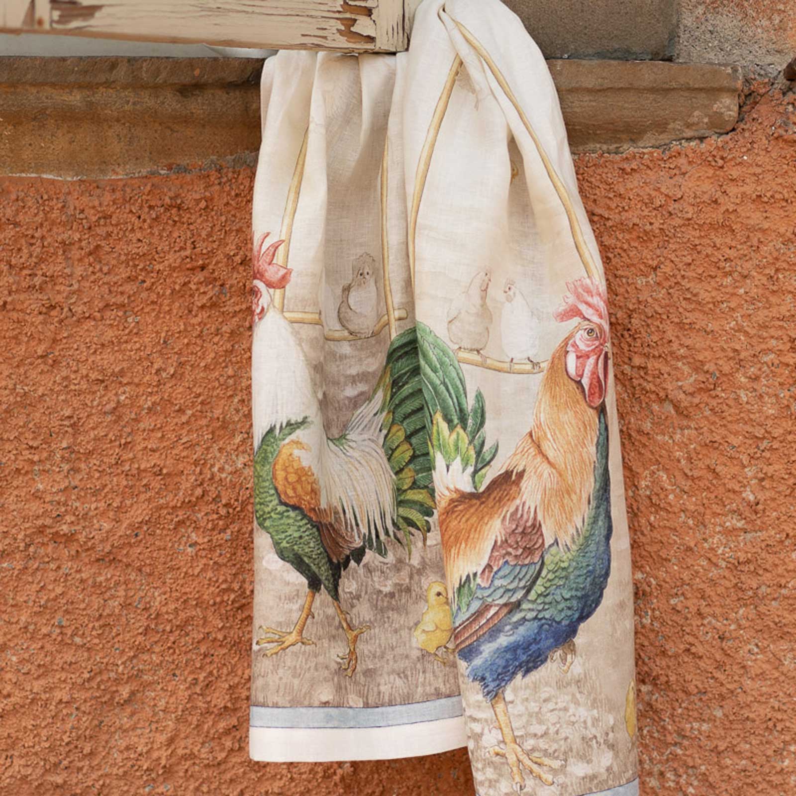 Rooster marrone - Canovaccio da cucina