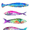 Poisson bleu rosso - Canovaccio da cucina
