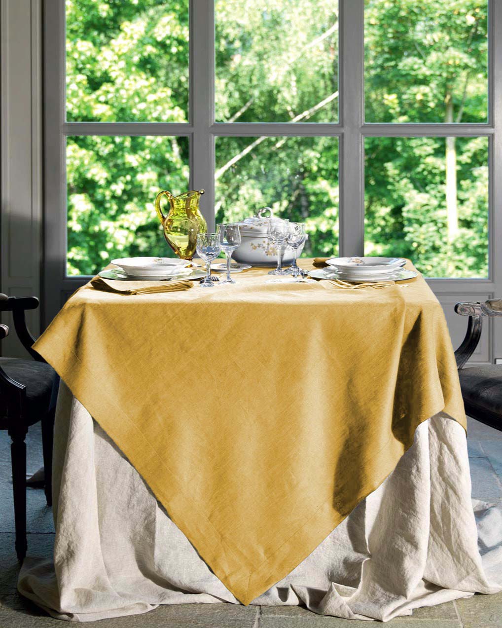 Tiziano ceramic yellow - Tovaglia