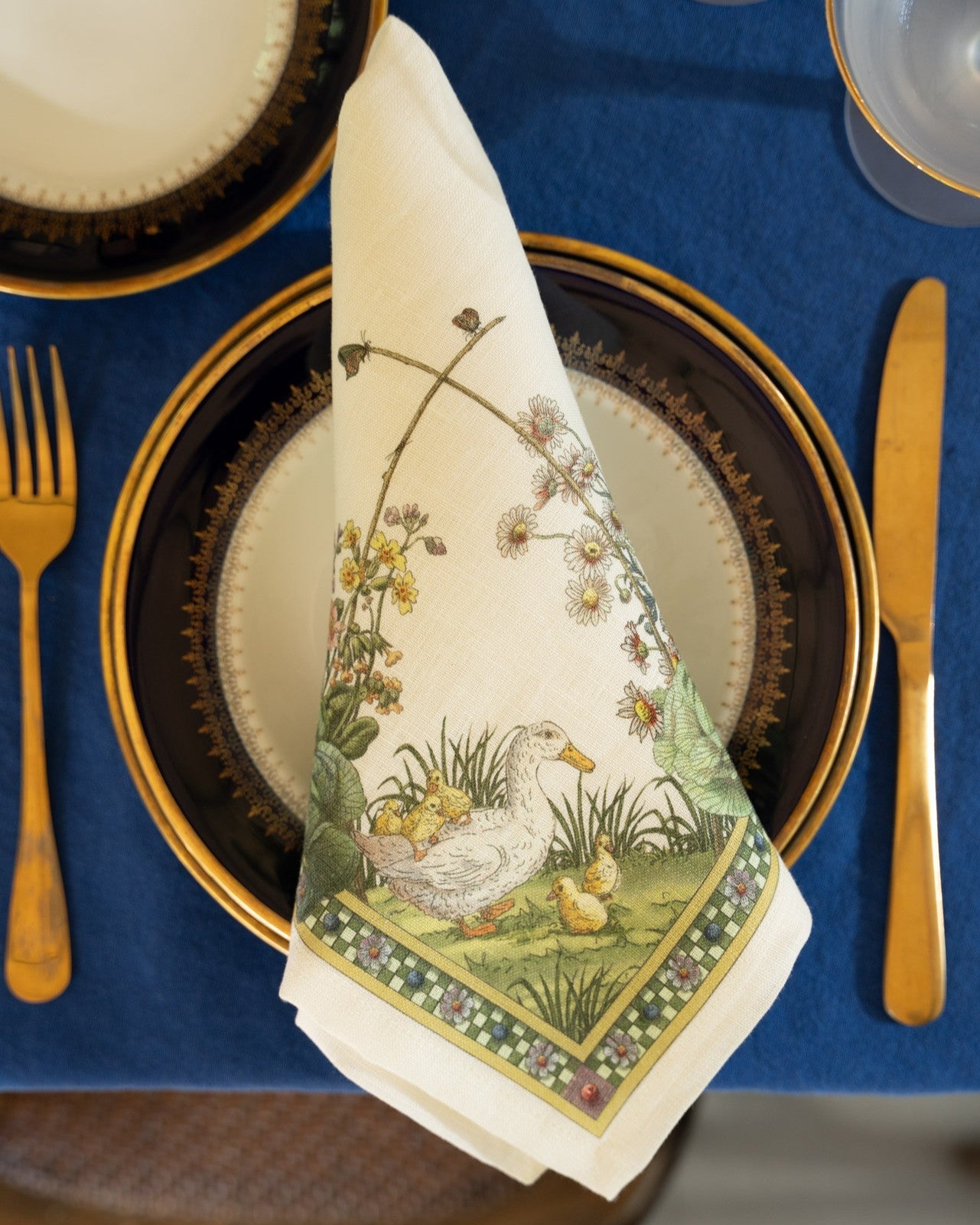 Bunny garden - Set di 4 tovaglioli