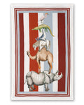 Brema rhinoceros - tea towel