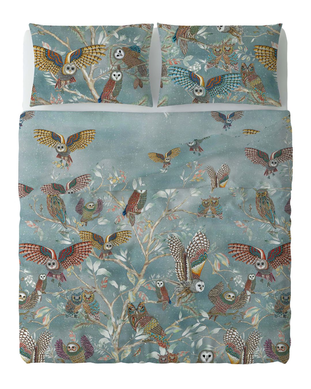 Bubo gufo - set lenzuola