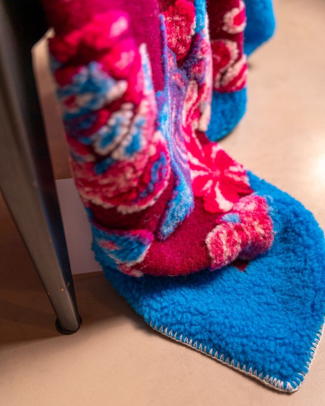 Caleido - boiled wool throw