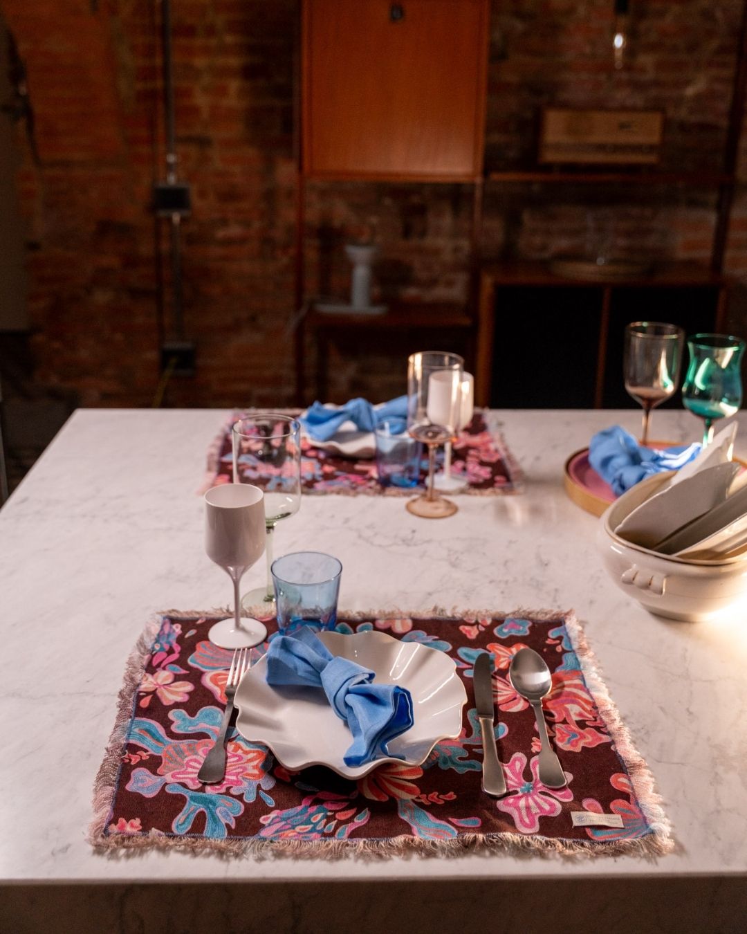 Caleido linen - set of two placemats