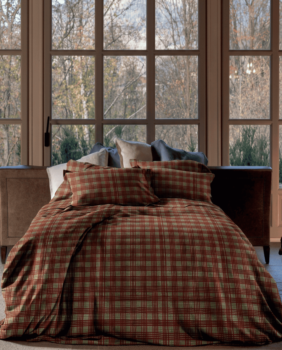 Funes tartan - set lenzuola