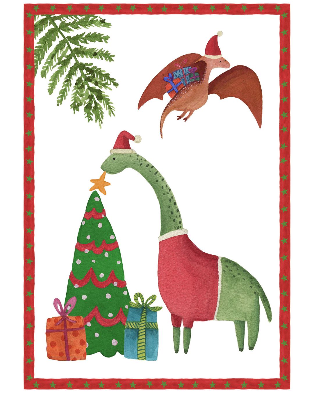 Jurassicxmas albero canovaccio da cucina
