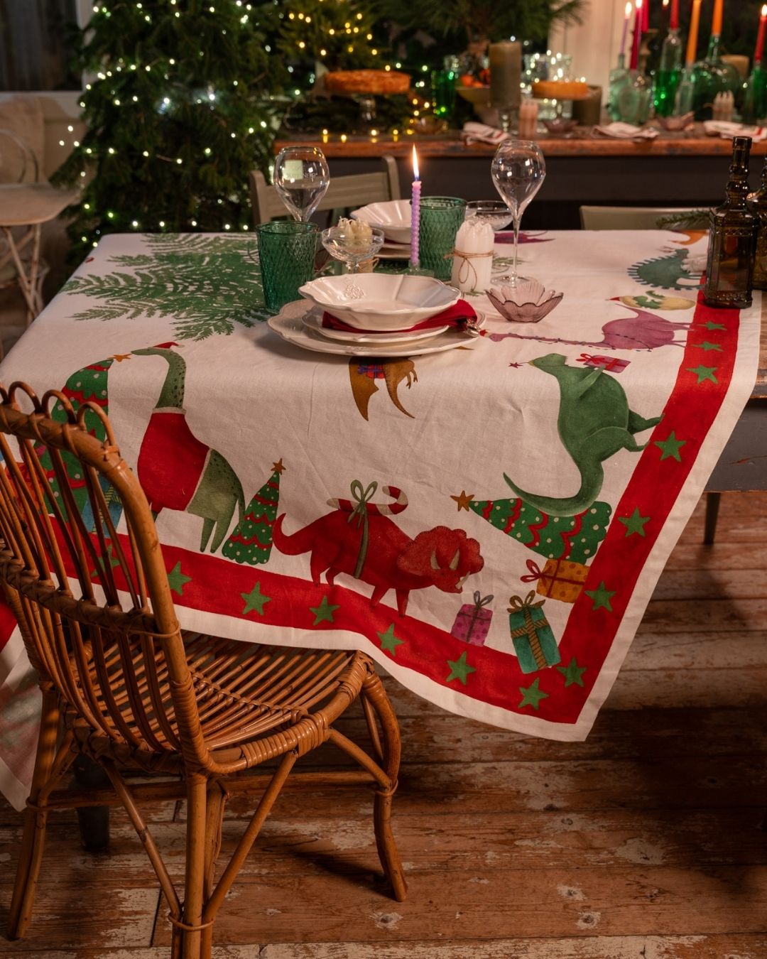Jurassicxmas - tovaglia