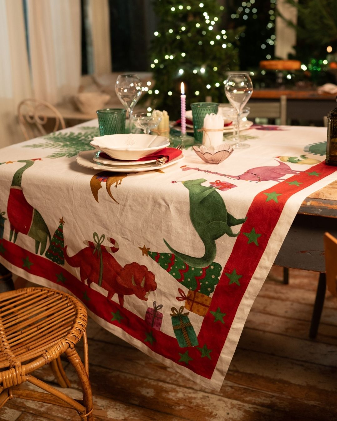 Jurassicxmas - tovaglia