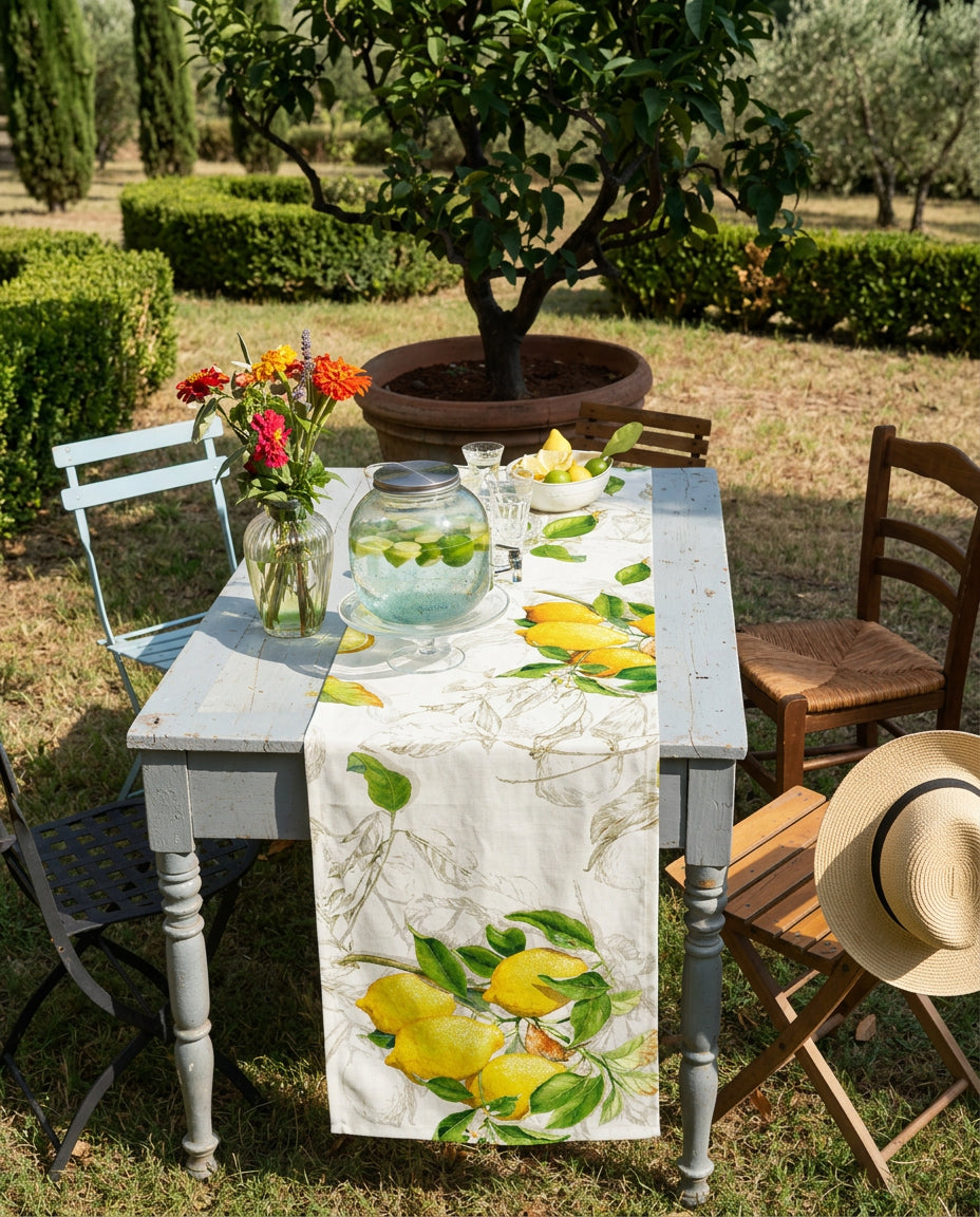 Limoncello crema - Runner da tavolo