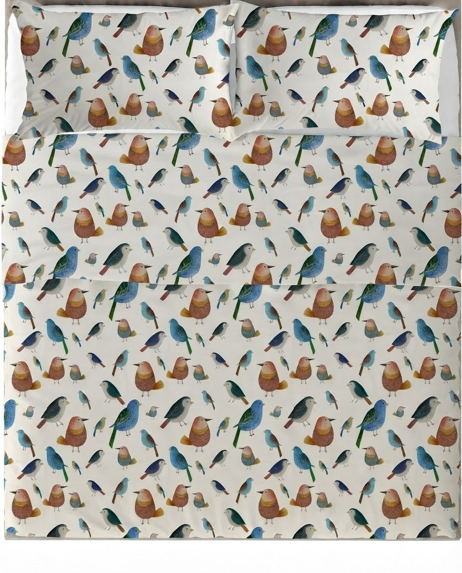 Mindo birds - set lenzuola