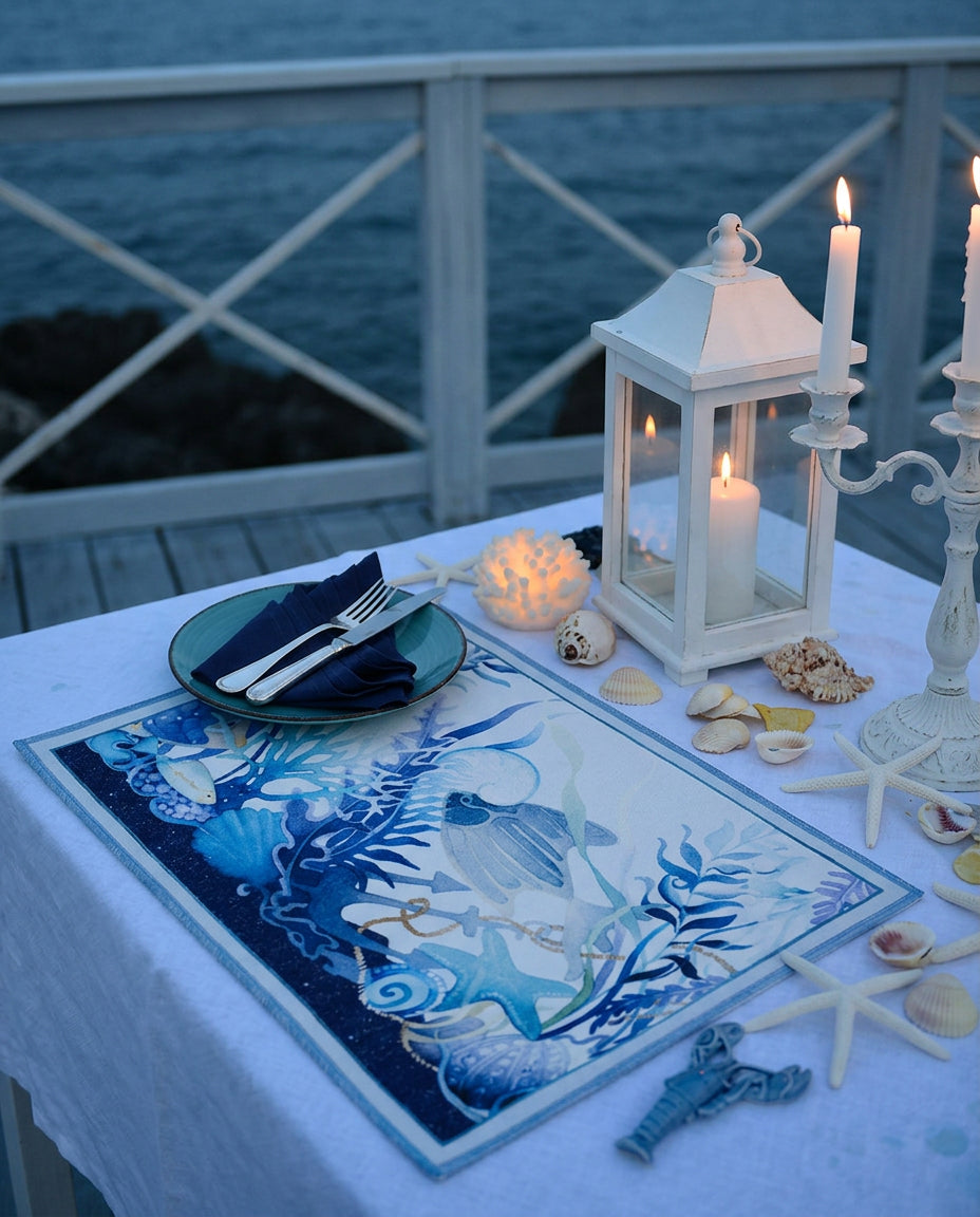 Tortuga - set of 2 placemats
