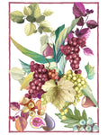 Purple Harvest - kitchen tea towel